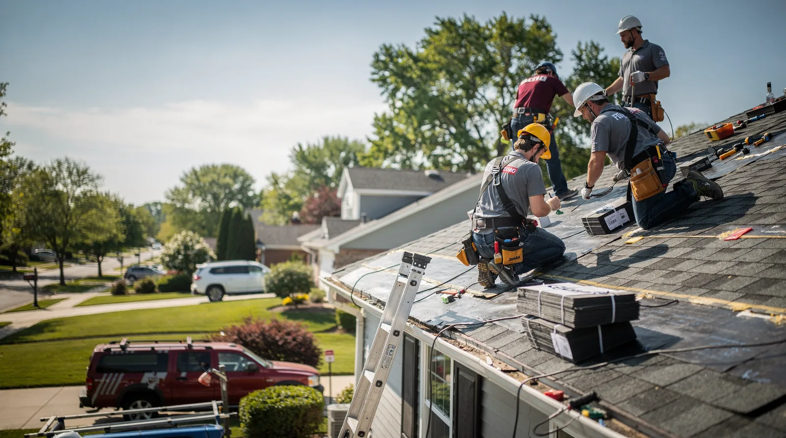 Roof Repair in Jenison, MI around you